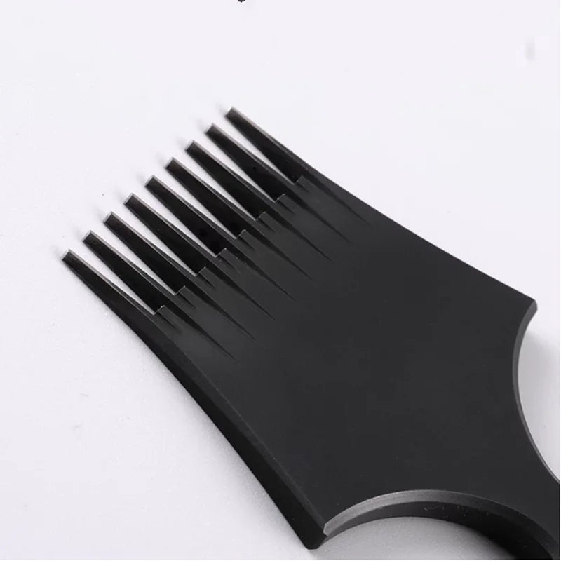 French Leather Pricking Iron 4-Pitch Set (2.7-3.85mm) - 9Cr18MoV Steel Chisel Tool for Hand Stitching & Craft