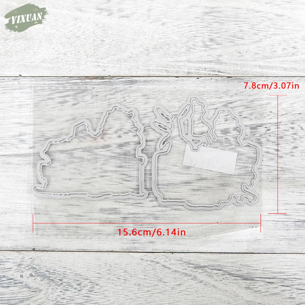 Relaxing Old Lady Life Cutting Dies Clear Stamp Set DIY Scrapbooking Metal Dies Silicone Stamp For Card Making Albums Decor